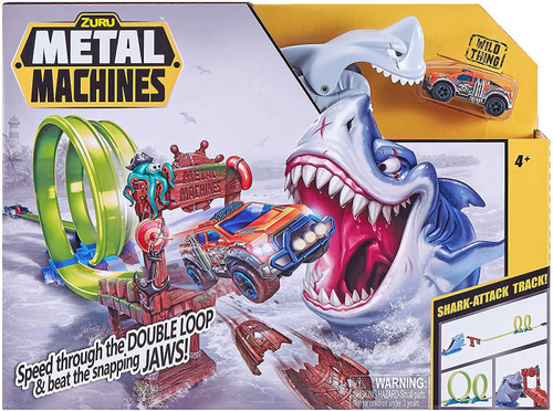 Metal Machines Shark Attack Track Set Zuru Toys - ToyWiz