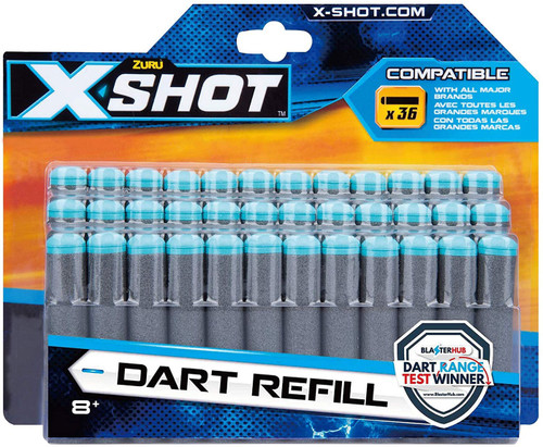 X-Shot 36 Piece Dart Refill Pack Zuru Toys - ToyWiz