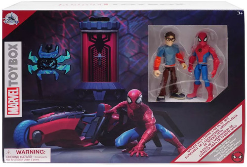 Disney Marvel Toybox Spider-Man Crime Lab Exclusive 4.75 Playset