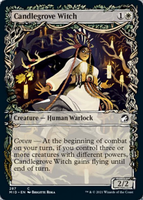 mtg coven cards Magic: The Gathering Innistrad: Midnight Hunt Commander Deck  Counters (Green-White) kw:coven  Scryfall Magic: The