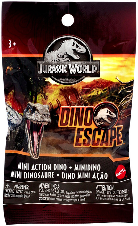 Jurassic World Matchbox Dino Escape Mini Figure 2 Mystery Pack 1 RANDOM ...