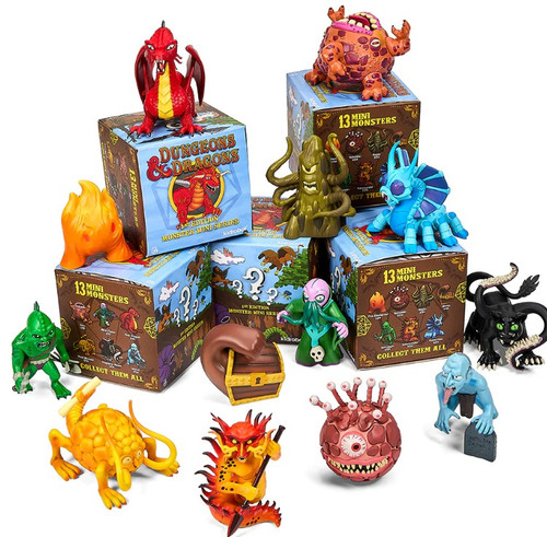 Dungeons Dragons Vinyl Figure Monsters Series 1 3 Mystery Pack 1