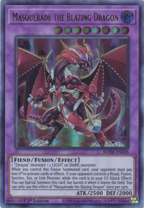 YuGiOh Trading Card Game Burst of Destiny Single Card Ultra Rare