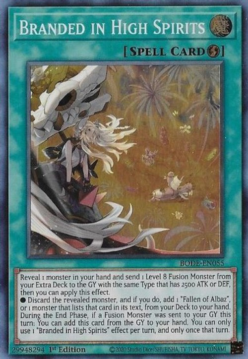 bode yugioh card list Trading Game Burst of Destiny Single Card Super Rare Branded in High Spirits BODE-EN055 If this card is Normal or Special Summoned YuGiOh Trading Card Game Burst