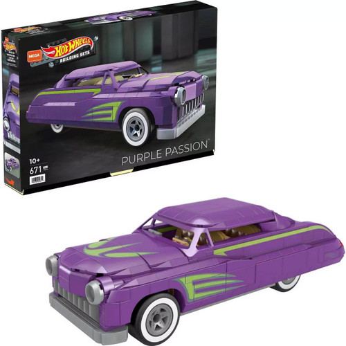 Hot Wheels Mega Construx Purple Passion Set HDJ96 Mattel