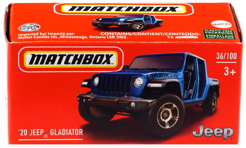 Matchbox Drive Your Adventure 20 Jeep Gladiator Diecast Car