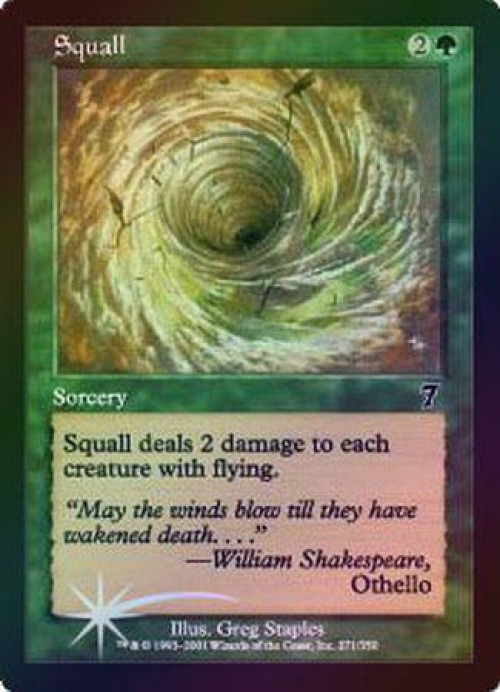 squall card mtg Graded Magic the Gathering Whenever Squall deals combat damage to a player Magic the Gathering Final Fantasy