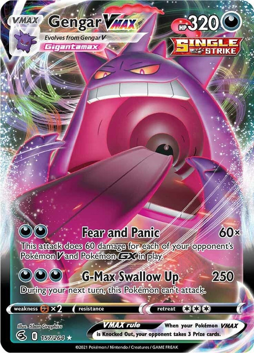 ポケカ Pokemon Trading Card Game Sword Shield Fusion Strike Single Card