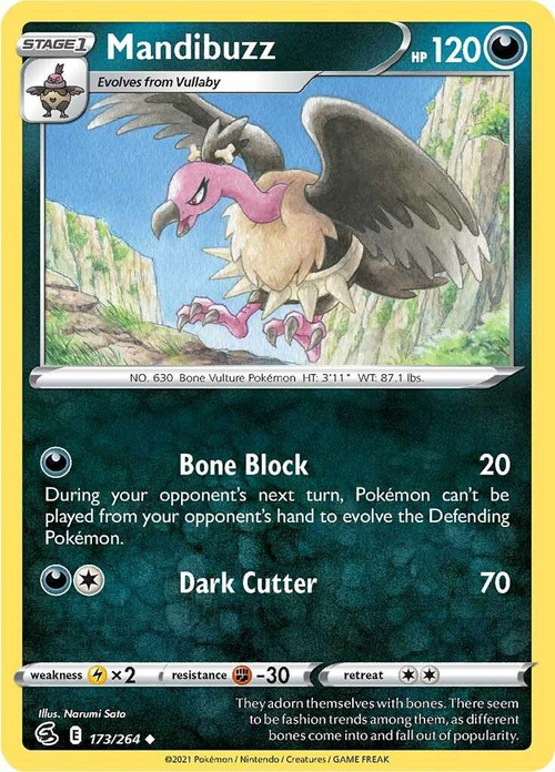 Pokemon Trading Card Game Sword Shield Fusion Strike Single