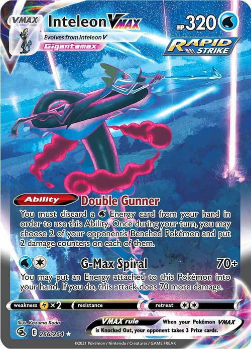 pokemon tcg sword and shield fusion strike card list Pokmon TCG: & Shield: Strike: 3 Pack Blister Top 15 SWSH FUSION STRIKE