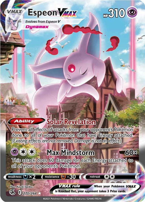 Pokemon Trading Card Game Sword Shield Fusion Strike Single