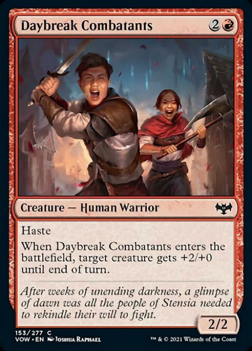 Daybreak Ranger Magic The Gathering Trading Card Game Innistrad Crimson Vow Single Card ...