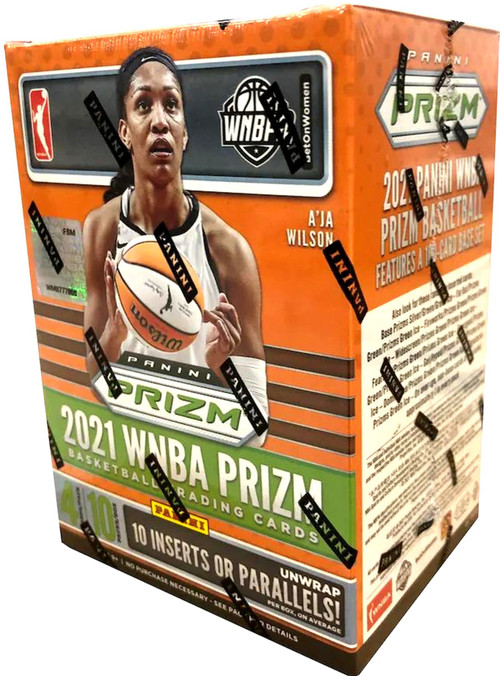 WNBA Panini 2021 Prizm Basketball Trading Card BLASTER Box