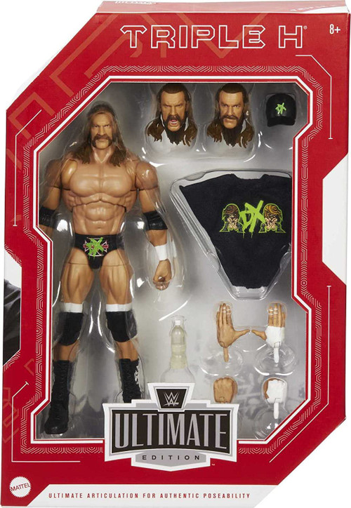 WWE Wrestling Ultimate Edition Fan Takeover Triple H Exclusive 7 Action ...