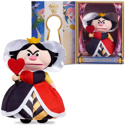 Disney Alice in Wonderland 70th Anniversary Queen of Hearts Exclusive 11  Plush by Mary Blair Just Play - ToyWiz