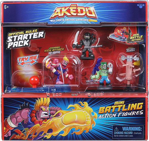Akedo Ultimate Arcade Warriors Series 1 Mini Battling Action