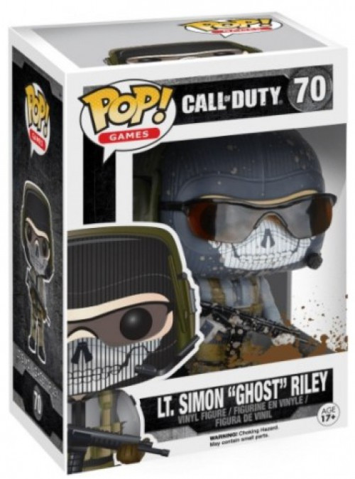 Call of Duty Lt Simon 'Ghost' Riley: Funko Pop! X Vinyl Figure [68226] - Lt  Simon 'Ghost' Riley: Funko Pop! X Vinyl Figure [68226] . Buy Lt. Simon toys  in India. shop