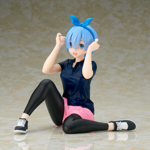 Re: Zero Starting Life in a Different World Rem 5.5-Inch Collectible PVC Figure [Relax Time Training Style]
