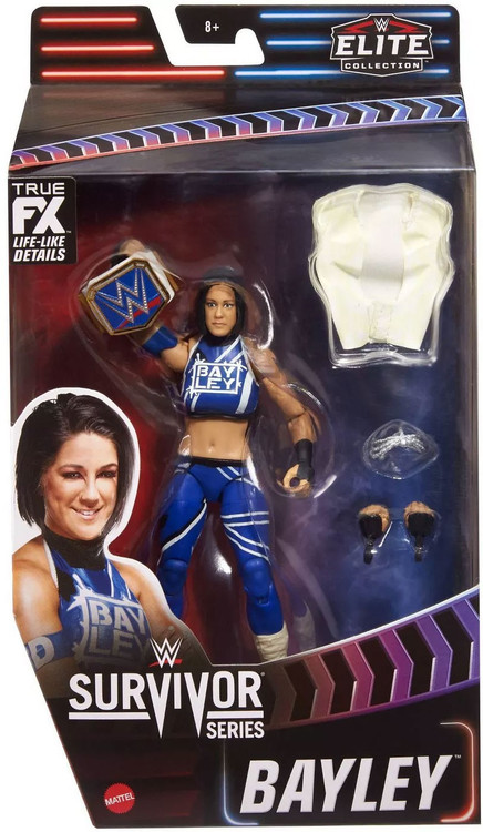 WWE Wrestling Elite Collection Survivor Series Bayley Action Figure