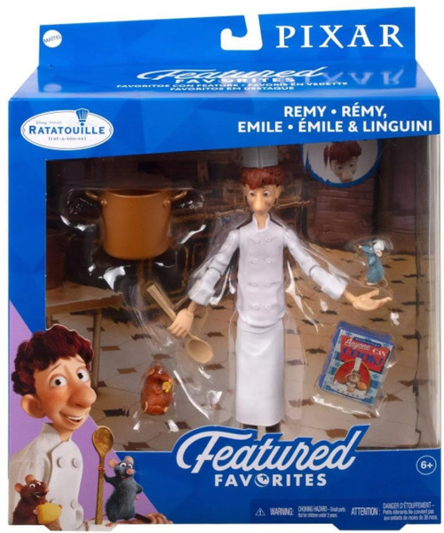 Funko POP! Disney - Ratatouille Vinyl Figures - SET OF 3 (Remy, Emile &  Alfredo Linguini) 