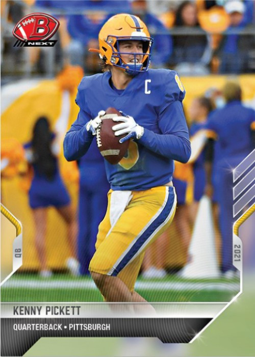 College Pittsburgh Panthers 2021 Bowman NEXT Football Single Card Kenny