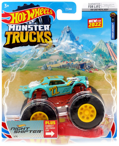 Hot Wheels Monster Trucks Crash Legends Tri To Crush-me 164 Diecast Car  Mattel Toys - ToyWiz