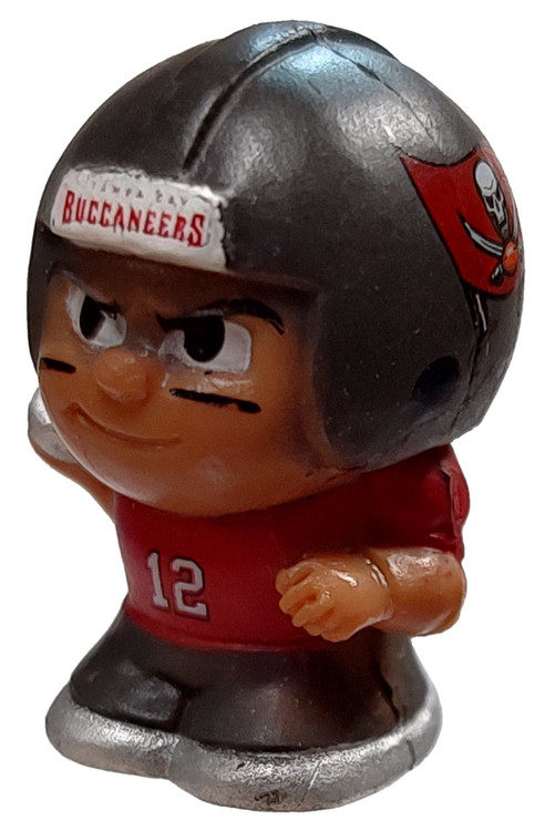 NFL TeenyMates Football Series 9 Silver Tom Brady Minifigure Loose