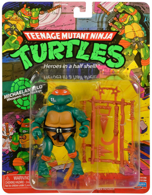 レア　Turtles Michelangelo13→10 Teenage Mutant Ninja Turtles TMNT Classics Michelangelo 4