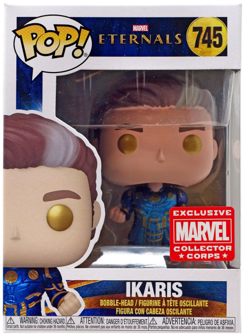 Funko POP! Keychain: Marvel Eternals – Ikaris, Ca. 11,8 Cm, Vinyl-Figur Als Schlüsselanhänger