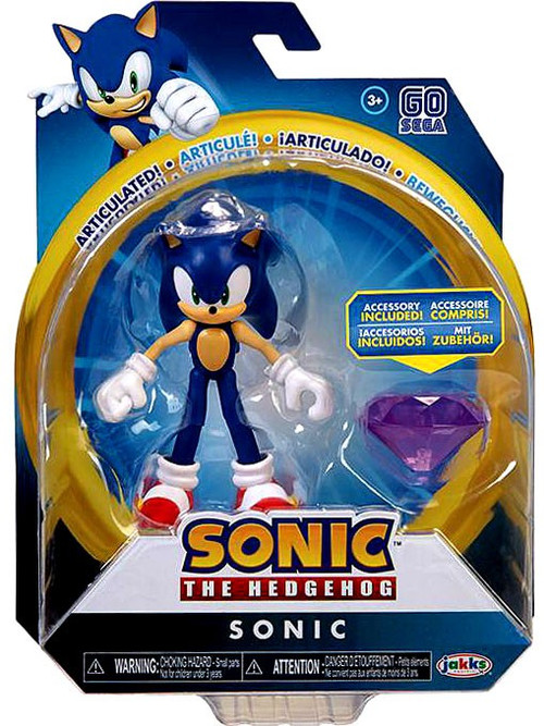 Sonic The Hedgehog Basic Wave 3 Sonic 4 Action Figure Modern