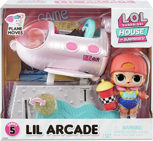LOL Surprise House of Surprises Series 5 Lil Arcade with Sk8er