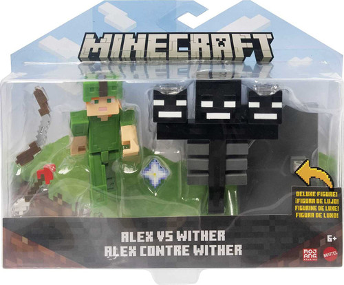 Minecraft Craft-A-Block Alex Wither 3.25 Action Figure 2