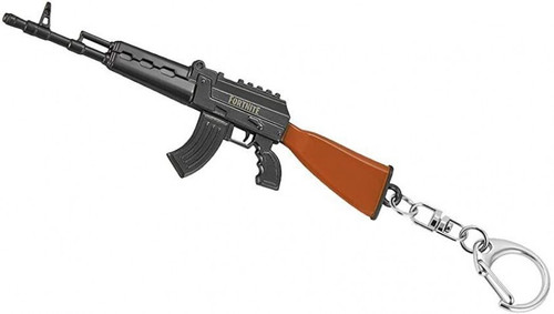 Fortnite Heavy Assault Rifle Metal Keychain Loose Zuru Toys - ToyWiz