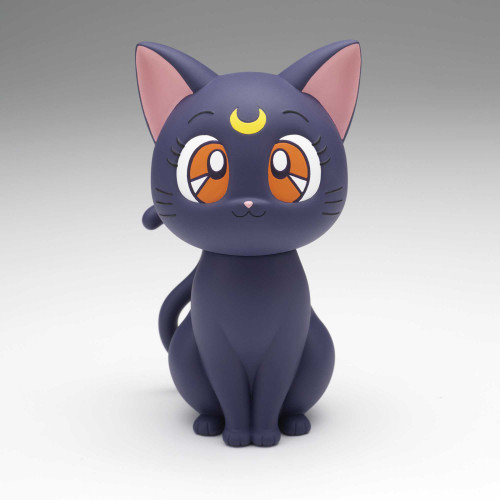 Pretty Guardian Sailor Moon Sofvimates Luna 6-Inch Collectible PVC Figure