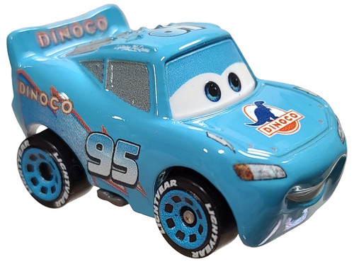 Disney / Pixar Cars Series 1 Blue Dinoco Lightning McQueen Diecast Car