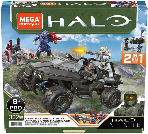 Halo Infinite Series 2 Mini Figure Mystery Pack 1 RANDOM Figure Mega  Construx - ToyWiz