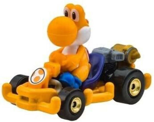 Hot Wheels Mario Kart Pipe Frame Orange Yoshi 164 Diecast Car
