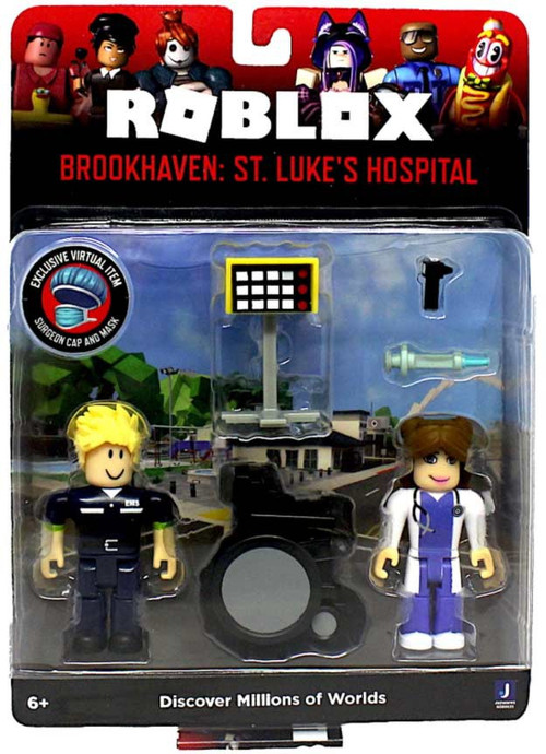 Roblox Brookhaven St. Lukes Hospital 3 Action Figure 2-Pack Jazwares -  ToyWiz