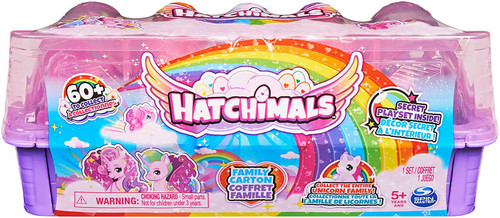 Hatchimals Family Mini Family Mystery Pack Playset 3 RANDOM Figures Home  Spin Master - ToyWiz