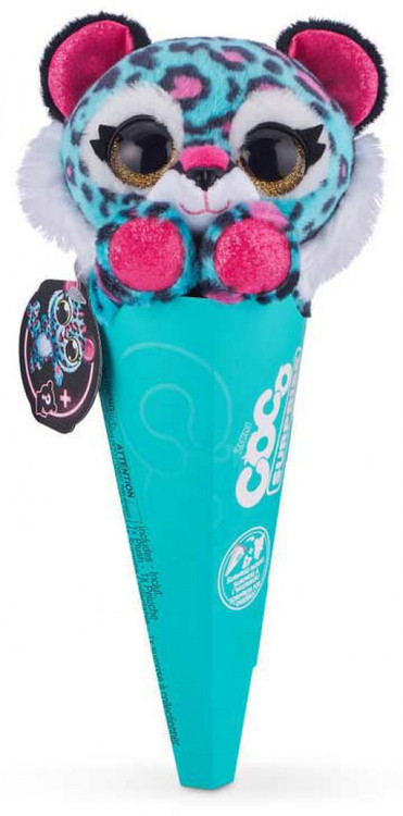 Coco Cones Surprise Neon Series Otto Plush Blue Zuru Toys - ToyWiz