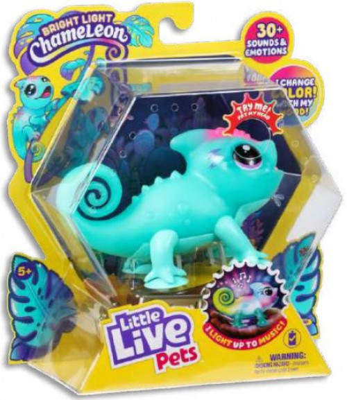 Little Live Pets Sunny the Bright Light Chameleon Interactive Toy Color