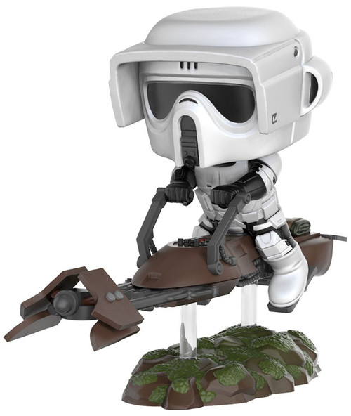Funko Star Wars POP Star Wars Scout Trooper with Speeder Bike