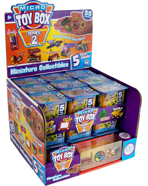Worlds Smallest Micro Toy Box Series 2 Mystery Box 27 Packs Super