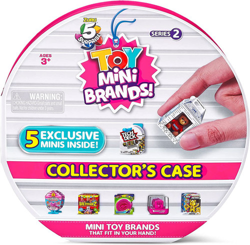 5 Surprise Mini Brands TOY Series 2 Collector Case Includes 5 Exclusive  Minis Zuru Toys - ToyWiz