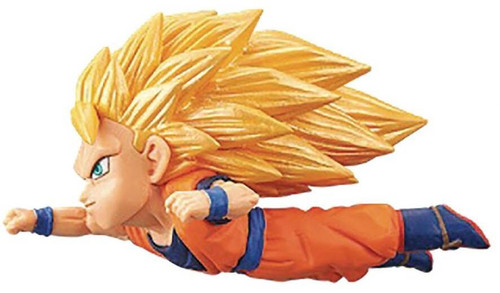 Dragon Ball Z WCF Historical Characters Vol. 3 Super Saiyan 3 (SSJ3) Goku 2.5-Inch Minifigure