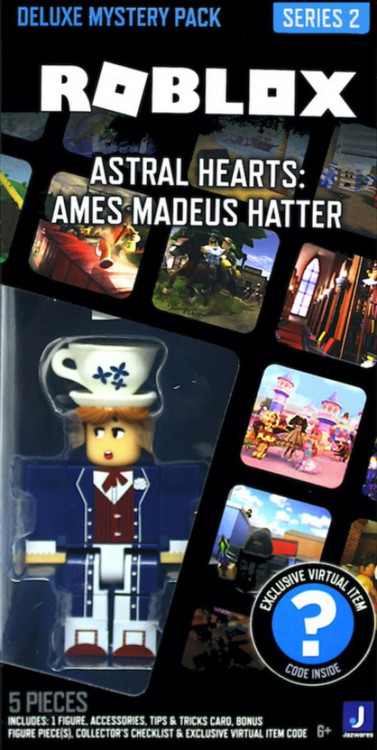 Roblox Astral Hearts Ames Madeus Hatter 3 Deluxe Mystery Pack