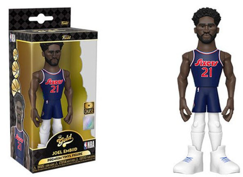 Funko NBA Philadelphia 76ers GOLD Joel Embiid Vinyl Figure Chase