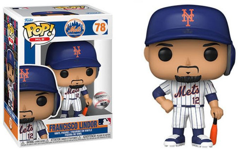 Funko POP! MLB: New York Mets Francisco Lindor (Home Jersey) Vinyl Figure