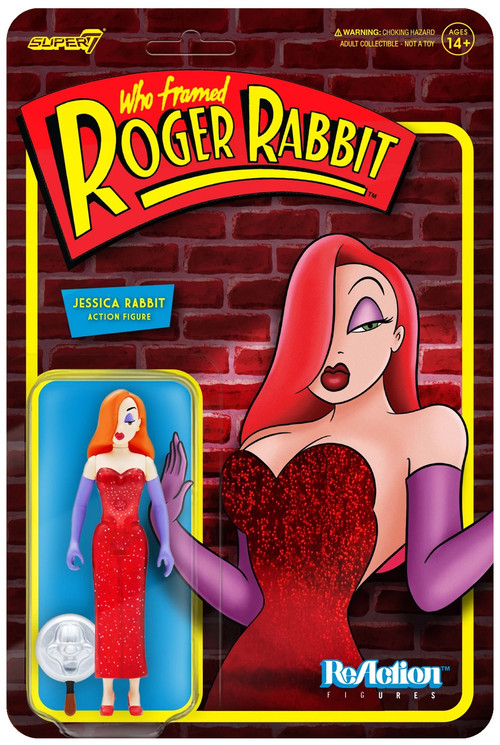 ReAction Who Framed Roger Rabbit Wave 1 Jessica Rabbit 3.75