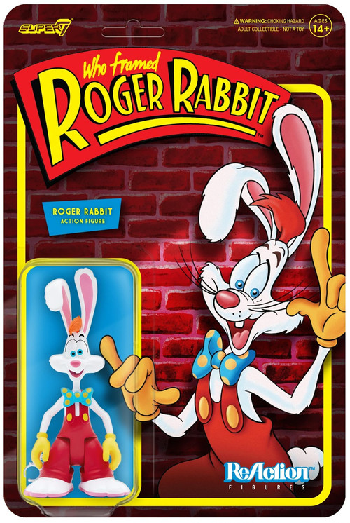 ReAction Who Framed Roger Rabbit Wave 1 Roger Rabbit 3.75 Action